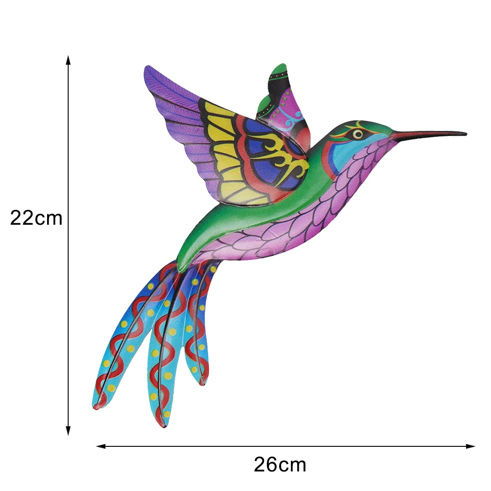 26*22*0.8 Hummingbird Big 11111Decoration Metal Bird Wall Art Sculpture Outdoor Hanging 11111Ornament For Garden Home Decor
26*22*0.8 Hummingbird Big 11111Decoration Metal Bird Wall Art Sculpture Outdoor Hanging 11111Ornament For Garden Home Decor
