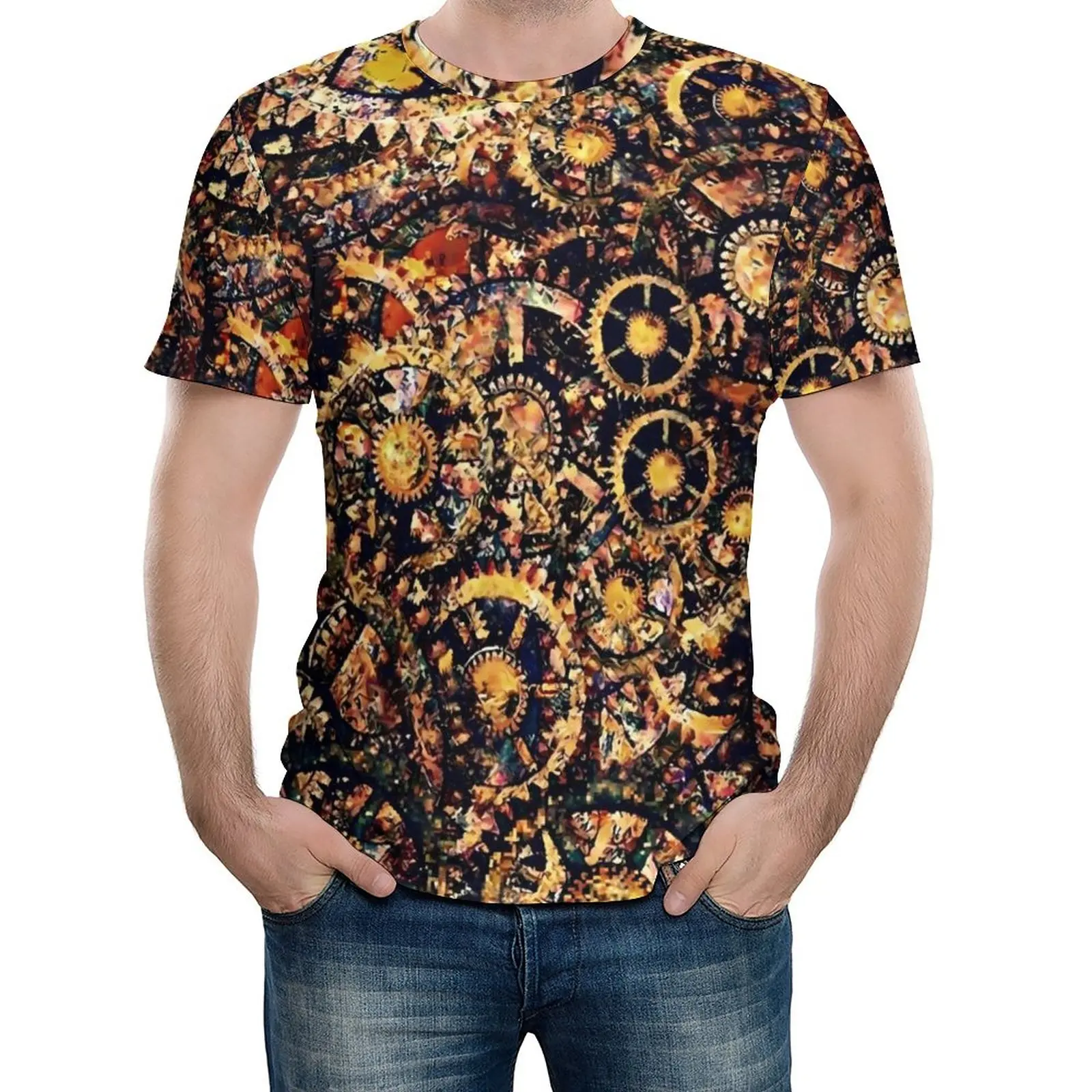Стимпанк Gear Art футболка Золотая Cogwheel винтажные футболки Мужская Эстетическая футболка летние футболки с коротким рукавом на заказ размера плюс
Стимпанк Gear Art футболка Золотая Cogwheel винтажные футболки Мужская Эстетическая футболка летние футболки с коротким рукавом на заказ размера плюс