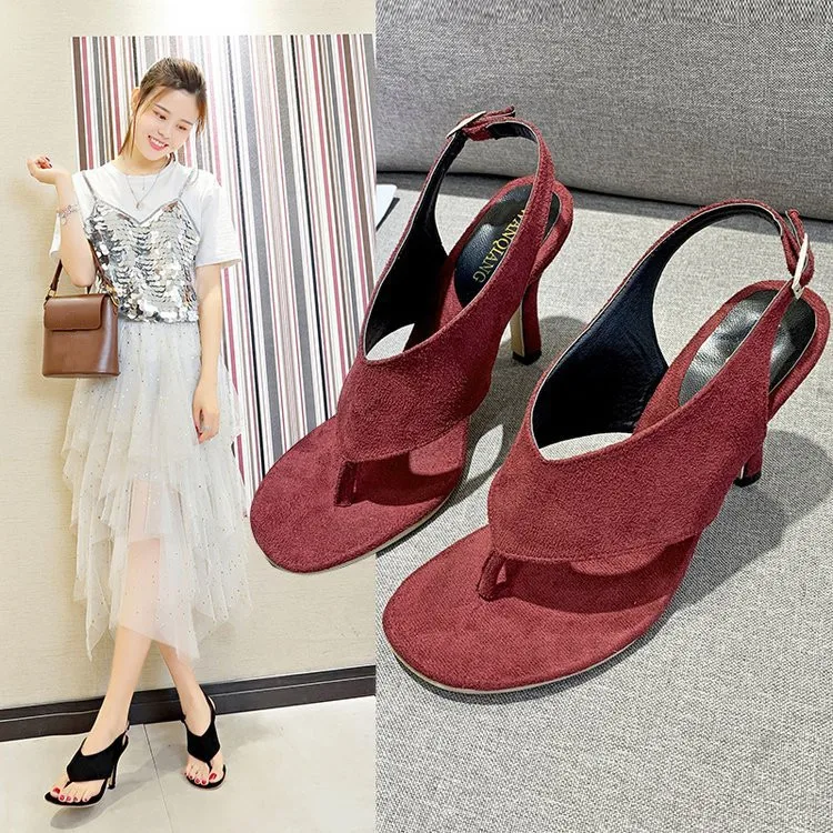 2022 Sandals Female Shoe Flip Flops Platform Large Size Buckle Strap Shallow Mouth High Heels New Girls Corrective Sexy Big Fash
2022 Sandals Female Shoe Flip Flops Platform Large Size Buckle Strap Shallow Mouth High Heels New Girls Corrective Sexy Big Fash