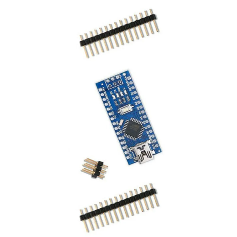 Плата микроконтроллера Mini USB CH340G Nano 3,0 ATmega328P 5 в 6PWM 16 МГц, плата микроконтроллера для Arduino, USB-драйвер с USB-кабелем ATmega328
Плата микроконтроллера Mini USB CH340G Nano 3,0 ATmega328P 5 в 6PWM 16 МГц, плата микроконтроллера для Arduino, USB-драйвер с USB-кабелем ATmega328