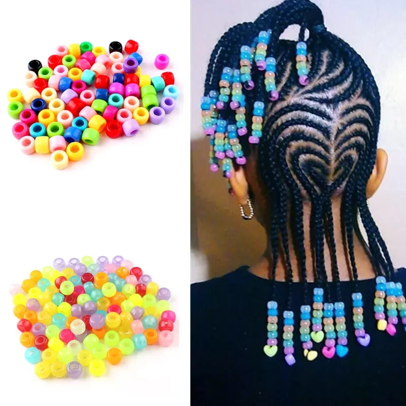 100pcs Colorful Hair Beads Big Hole Dreadlock Beads Acrylic Transparent Jumbo Braid Dreadlock Hair Braiding Accessories Kids
100pcs Colorful Hair Beads Big Hole Dreadlock Beads Acrylic Transparent Jumbo Braid Dreadlock Hair Braiding Accessories Kids