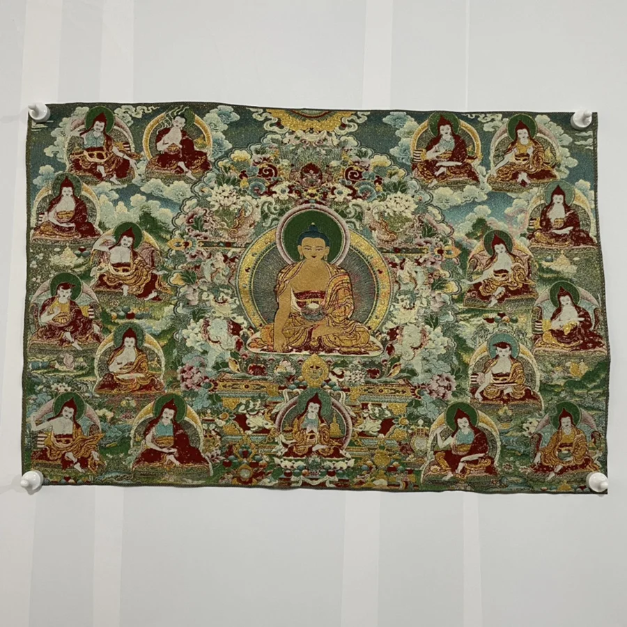 Thangka/Buddhist decorative painting/household religious geomantic painting/auspicious decoration
Thangka/Buddhist decorative painting/household religious geomantic painting/auspicious decoration