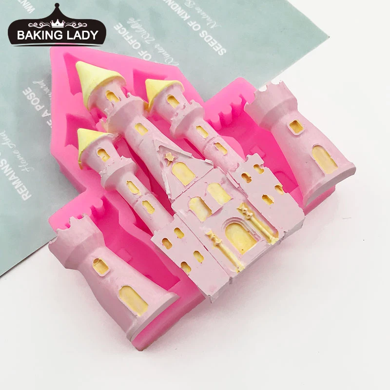 Princess Castle Fondant Mould DIY Castle Chocolate Silicone Mold Cake Decoration Gypsum Epoxy Mold
Princess Castle Fondant Mould DIY Castle Chocolate Silicone Mold Cake Decoration Gypsum Epoxy Mold