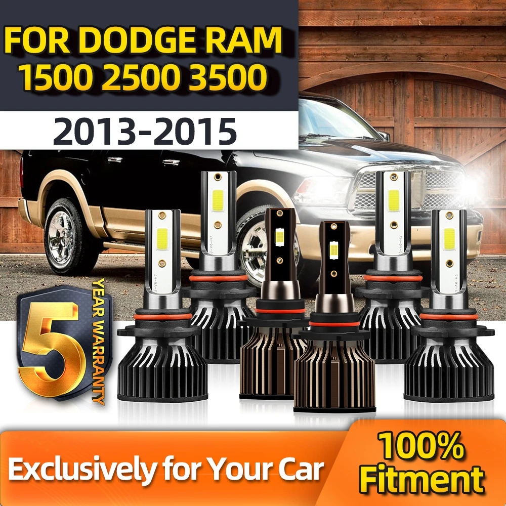 TEENRAM 6x Combo LED 12V 24V 6000K Fog Lamp 9145 Car Lamps High Low 9005 9012 For DODGE RAM 1500 2500 3500 2013 2014 2015
TEENRAM 6x Combo LED 12V 24V 6000K Fog Lamp 9145 Car Lamps High Low 9005 9012 For DODGE RAM 1500 2500 3500 2013 2014 2015