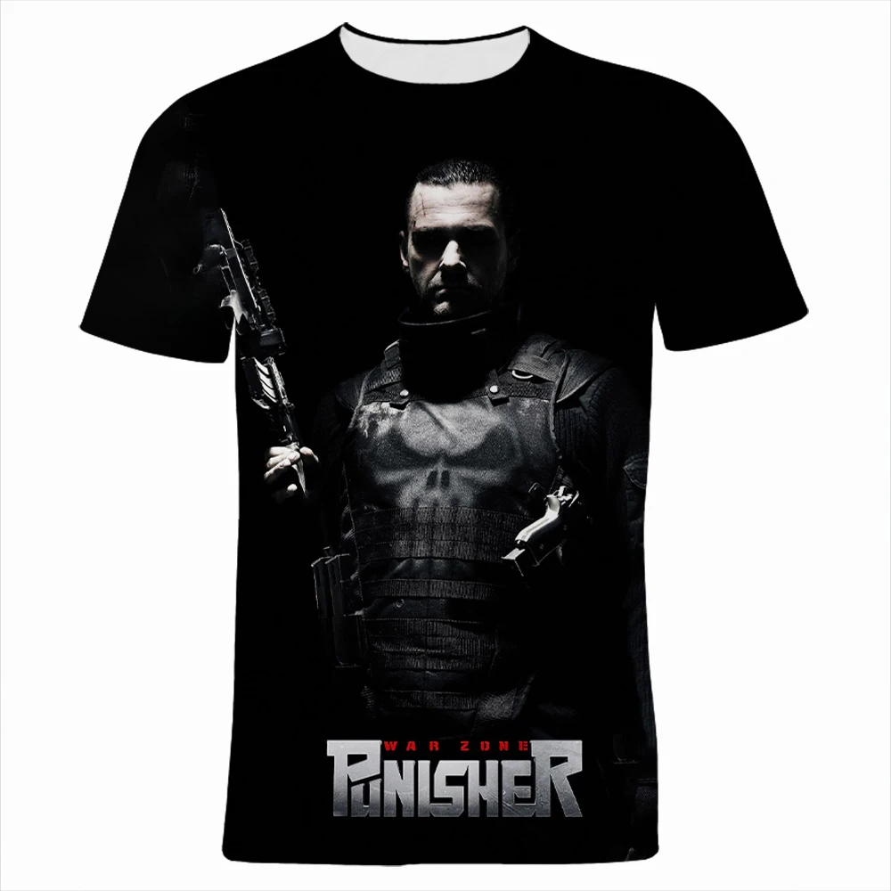 Футболка мужская с 3D-принтом Карателя Marvel, стильная крутая рубашка с коротким рукавом, топ в стиле Харадзюку, на лето
Футболка мужская с 3D-принтом Карателя Marvel, стильная крутая рубашка с коротким рукавом, топ в стиле Харадзюку, на лето