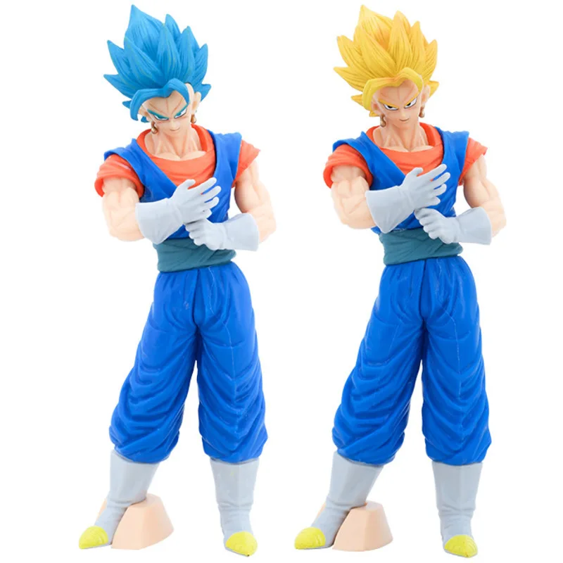 22cm Small Version Vegetto Action Figure Dragon Ball Super Saiya Blue Sunwukong Hand-made Animation Blue Hair Desktop Collection
22cm Small Version Vegetto Action Figure Dragon Ball Super Saiya Blue Sunwukong Hand-made Animation Blue Hair Desktop Collection
