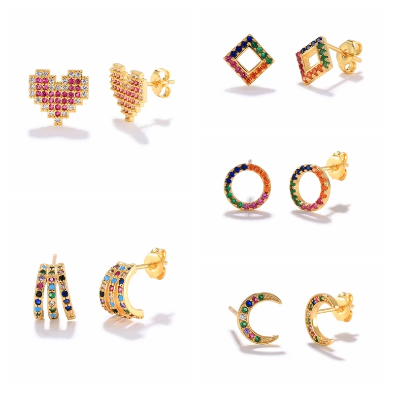 Женские серьги-гвоздики из серебра 925 пробы с цирконом
Женские серьги-гвоздики из серебра 925 пробы с цирконом