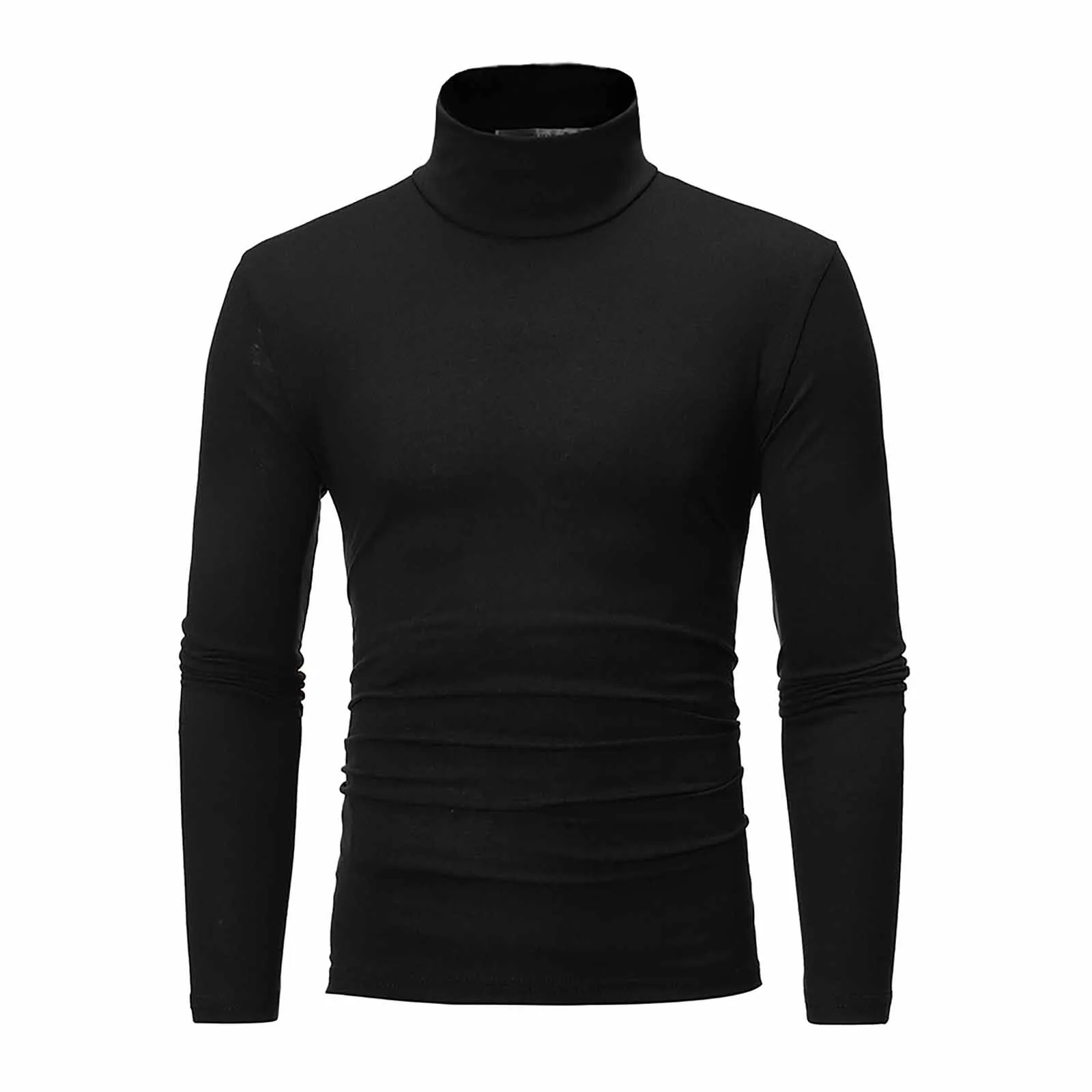 A1262 Autumn Winter Warm Half High Collar Fashion Thermal Underwear Men Mock Neck Basic T-shirt Blouse Pullover Long
A1262 Autumn Winter Warm Half High Collar Fashion Thermal Underwear Men Mock Neck Basic T-shirt Blouse Pullover Long