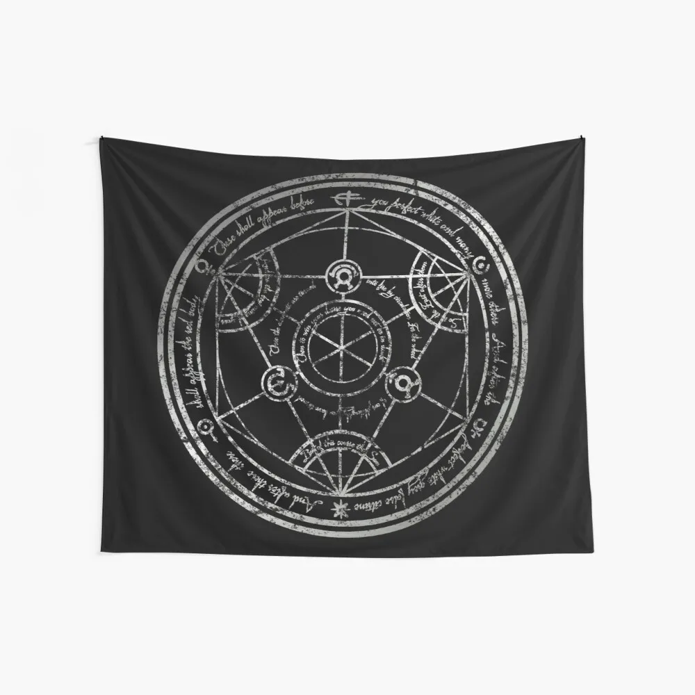Human Transmutation Circle - Silver Grunge Bedroom Deco Wall Cover Psychedelic Decor Things To The Room Tapestries
Human Transmutation Circle - Silver Grunge Bedroom Deco Wall Cover Psychedelic Decor Things To The Room Tapestries