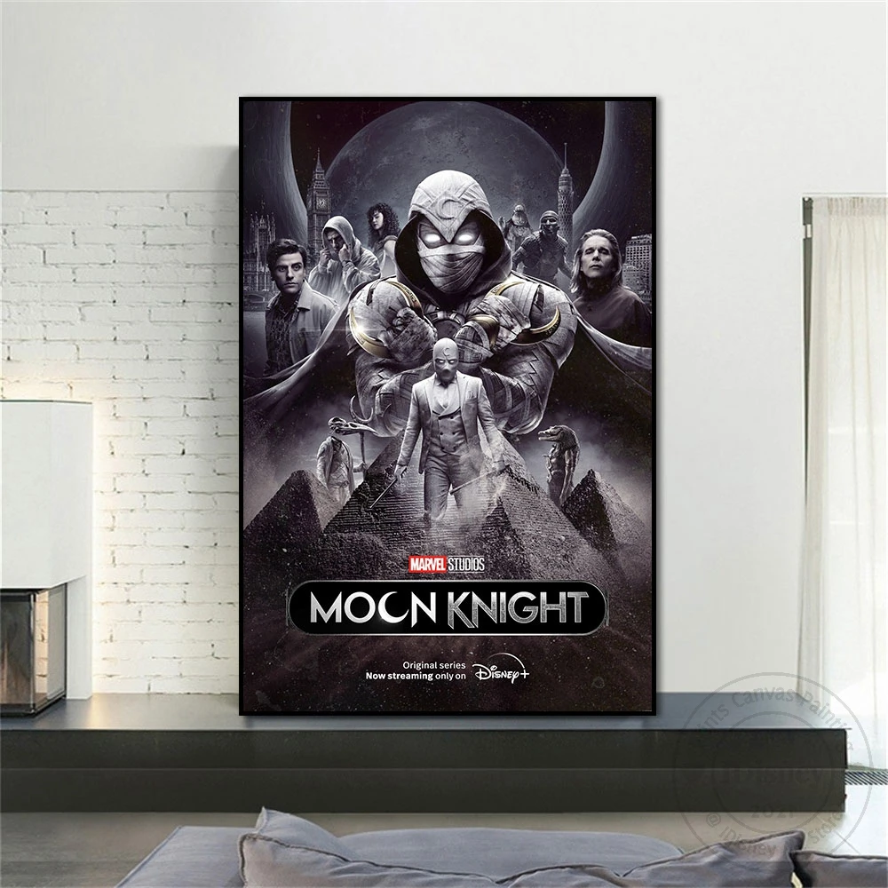Marvel Moon Knight TV Series Canvas Paintings Poster 2022 New Coming Drama Prints Wall Art Pictures Room Home Decoration Gift
Marvel Moon Knight TV Series Canvas Paintings Poster 2022 New Coming Drama Prints Wall Art Pictures Room Home Decoration Gift