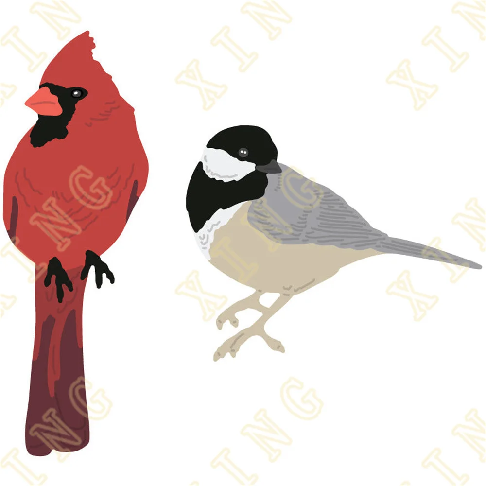 

Winter Birds 2022 New Arrival Metal Cutting Dies Cut Die Mold Craft Decoration Embossing Template Diy Greeting Card Handmade