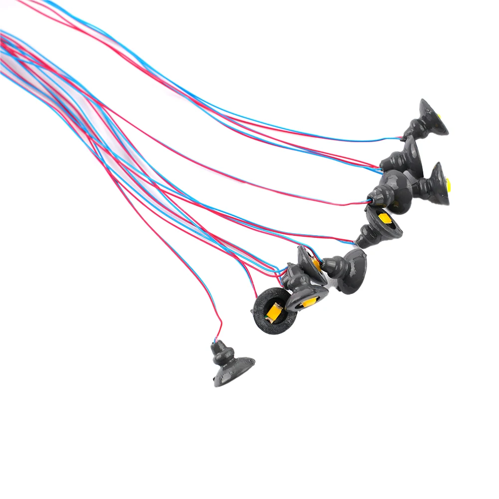 10 X OO/HO Proportional Street Lamp Model Wall Lamp Column Led Ceiling Lamp # R60GR (disc Diameter 6mm 10 Warm Lamps 10 Resistor
10 X OO/HO Proportional Street Lamp Model Wall Lamp Column Led Ceiling Lamp # R60GR (disc Diameter 6mm 10 Warm Lamps 10 Resistor