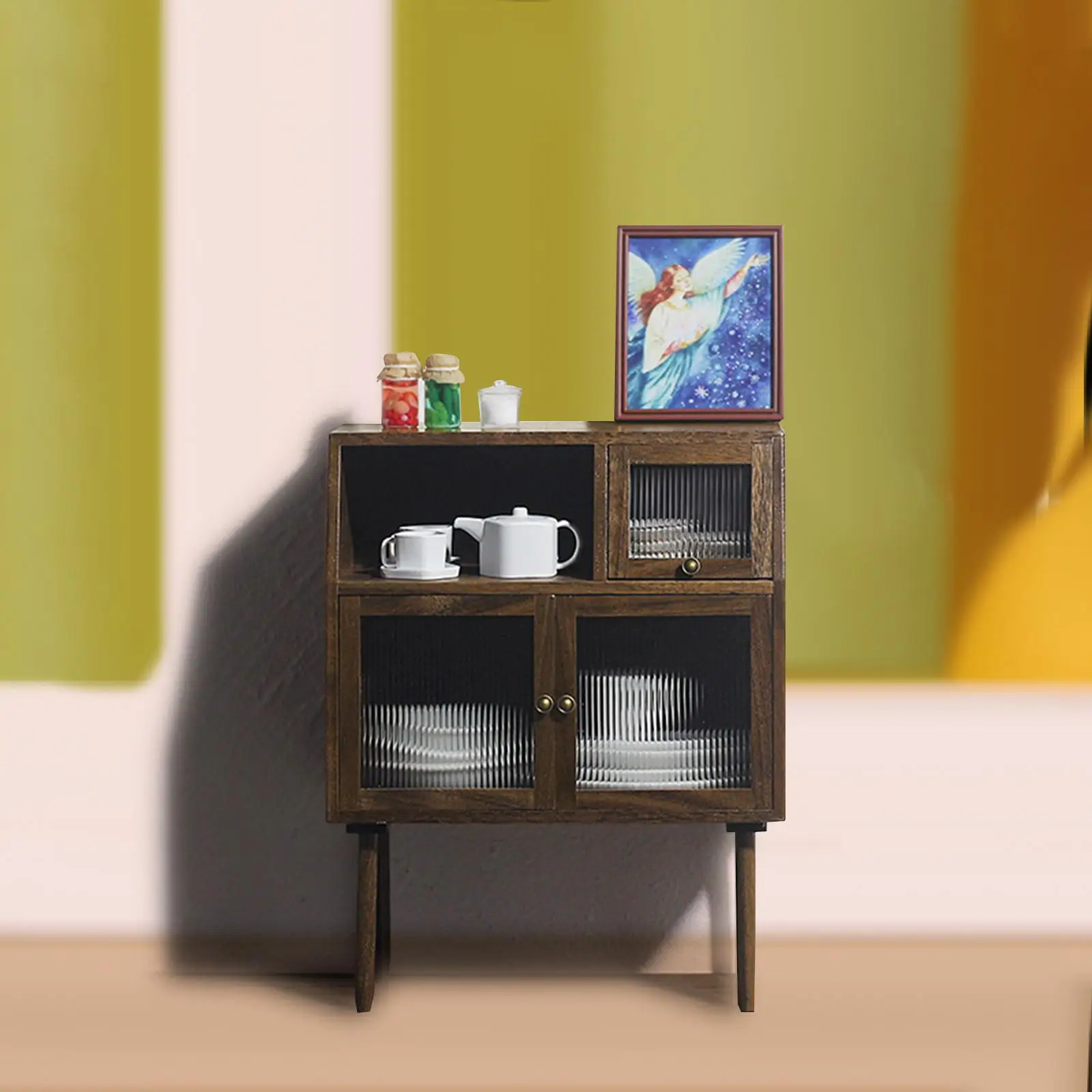 Simulation Closet Decoration Gifts Miniature Furniture Wooden Storage Cabinet for 1/6 1/12 Scale Dollhouse DIY Accessories
Simulation Closet Decoration Gifts Miniature Furniture Wooden Storage Cabinet for 1/6 1/12 Scale Dollhouse DIY Accessories