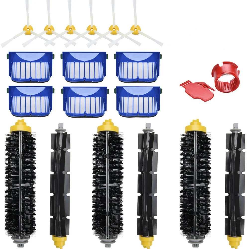 20PCS Filter Side Brush Dust Bag Replacement for IRobot Roomba Vacuum Cleaner 600 Series 690 680 660 651 650
20PCS Filter Side Brush Dust Bag Replacement for IRobot Roomba Vacuum Cleaner 600 Series 690 680 660 651 650