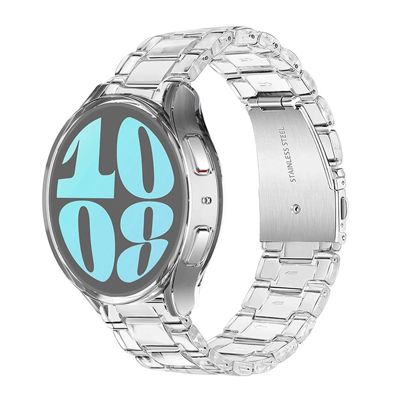 For Samsung Galaxy Watch 4 5 6 40mm 44mm Strap Case Protector For Galaxy Watch 4 6 Classic 43/47mm 46/42mm Clear Bracelet Cover
For Samsung Galaxy Watch 4 5 6 40mm 44mm Strap Case Protector For Galaxy Watch 4 6 Classic 43/47mm 46/42mm Clear Bracelet Cover