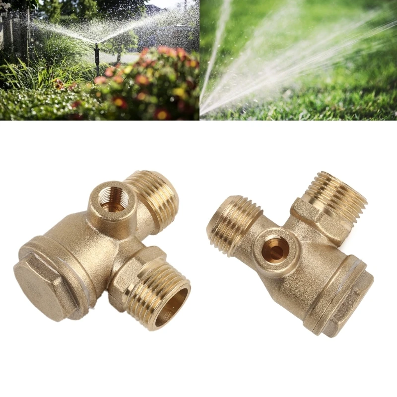 3-Port Brass Check Valves Male Thread Compressor Check Valves Pipe Connection for Air Compressor Man Valves DropShipping
3-Port Brass Check Valves Male Thread Compressor Check Valves Pipe Connection for Air Compressor Man Valves DropShipping