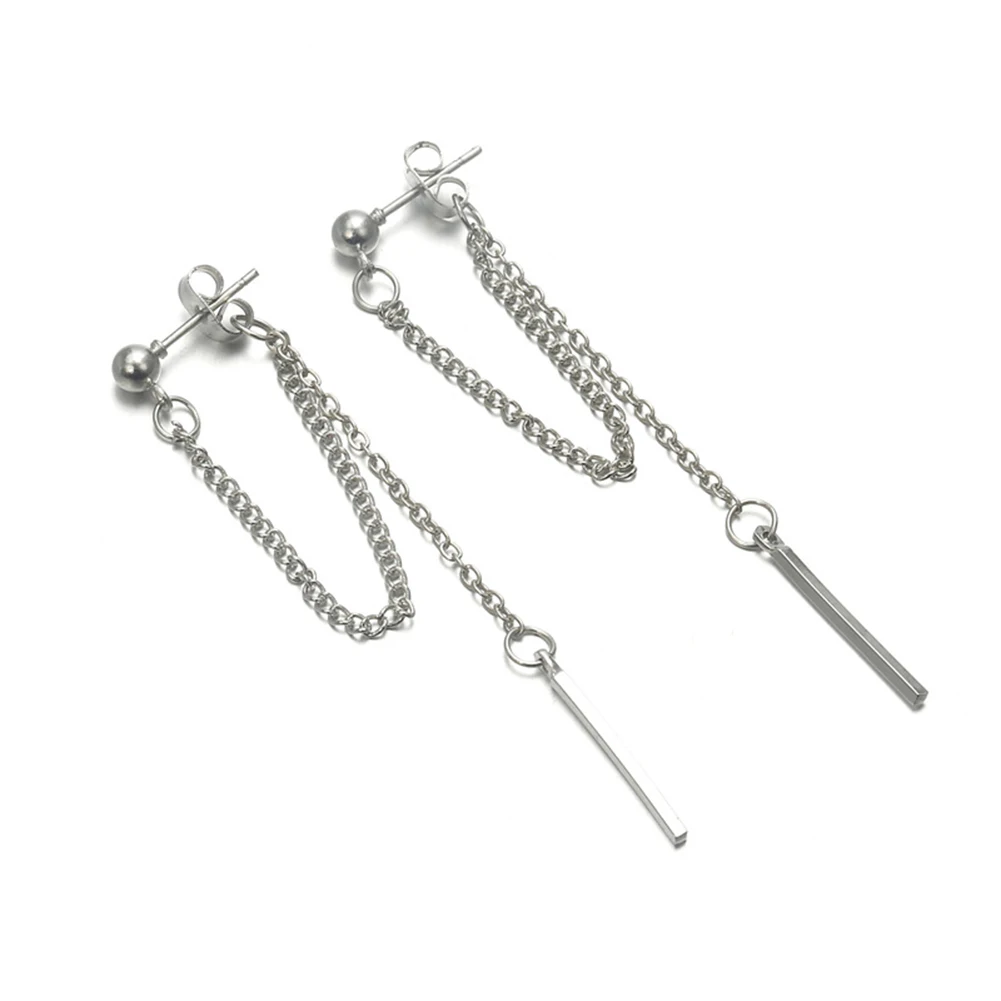 Hip Hop Chains Dangle Earrings For Women Men Teens Street Style Punk Elegant Trendy Korean Metal Earrings Fashion Jewelry Gifts
Hip Hop Chains Dangle Earrings For Women Men Teens Street Style Punk Elegant Trendy Korean Metal Earrings Fashion Jewelry Gifts