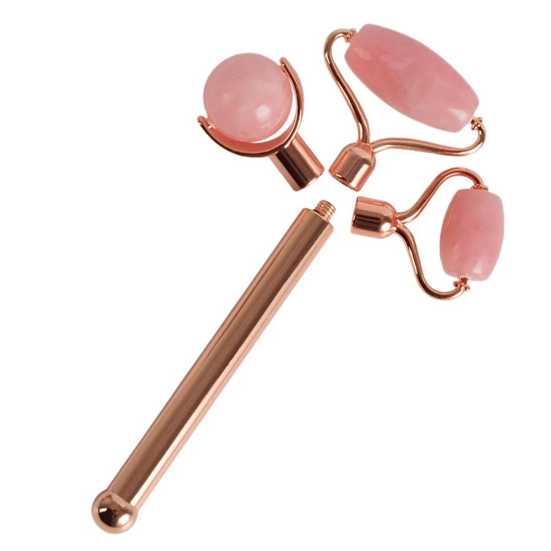 Jade Roller For 3 In 1 Face Roller Massager Quartz Roller Massager Skin Tightening Lifting Skin Massager
Jade Roller For 3 In 1 Face Roller Massager Quartz Roller Massager Skin Tightening Lifting Skin Massager