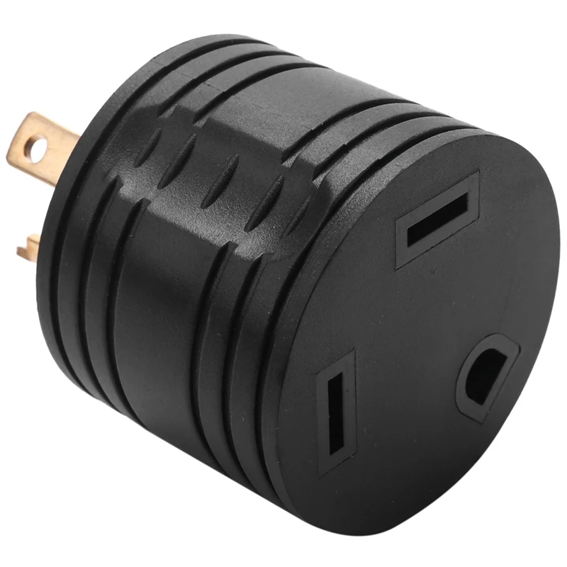 RV Generator Adapter 3-Prong 30A Male To 30A Female RV Power Plug 125V RV Plug for Camper Motorhome Trailer L5-30P
RV Generator Adapter 3-Prong 30A Male To 30A Female RV Power Plug 125V RV Plug for Camper Motorhome Trailer L5-30P