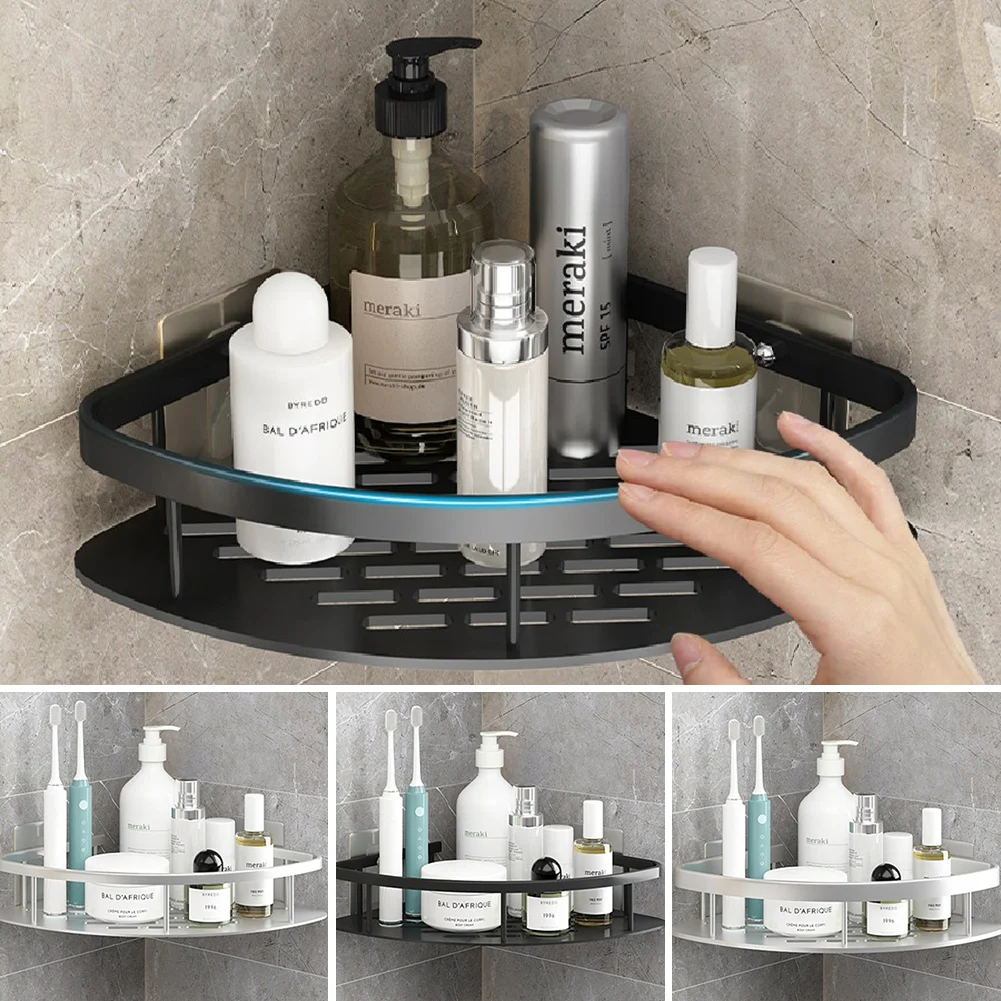 Bathroom Corner Shelf Without Drilling Rustproof Aluminum Alloy Shower Storage Rack Shampoo Holder Bathroom Accessories
Bathroom Corner Shelf Without Drilling Rustproof Aluminum Alloy Shower Storage Rack Shampoo Holder Bathroom Accessories