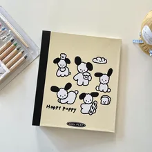 MINKYS New Arrival Kawaii Ins Puppy Dog A6 Wide Kpop Photocards Collect Book 3 inch Photo Cards Storage Book School Stationery