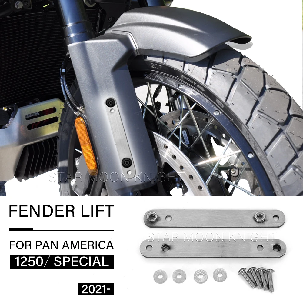 Fender Lift Kit For Pan America 1250 Special RA1250 PA 1250S 2021 2022 - Motorcycle Stainless Steel Front Fender Riser Adapter
Fender Lift Kit For Pan America 1250 Special RA1250 PA 1250S 2021 2022 - Motorcycle Stainless Steel Front Fender Riser Adapter