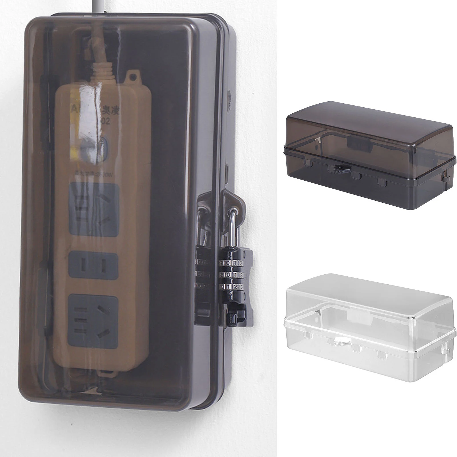 Weatherproof Electrical Box Waterproof Cable Management Box Rain-Proof Plug Box for Outdoor Protect Outlet Plug Socket
Weatherproof Electrical Box Waterproof Cable Management Box Rain-Proof Plug Box for Outdoor Protect Outlet Plug Socket