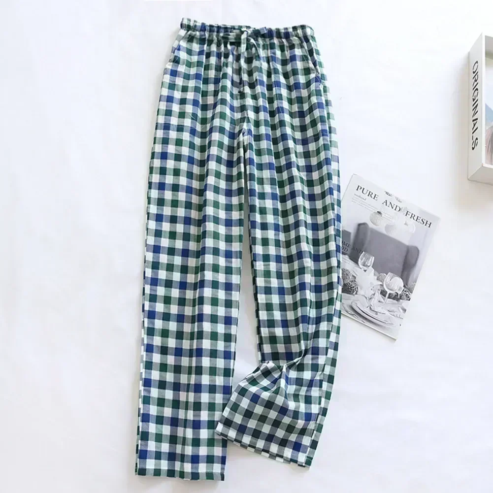 Pajama Nightwear Sleeping Flannel Trousers Casual Skin-friendly Lounge Soft Loose Plaid Men’s Cotton Pants Bottoms Comfortable
Pajama Nightwear Sleeping Flannel Trousers Casual Skin-friendly Lounge Soft Loose Plaid Men’s Cotton Pants Bottoms Comfortable