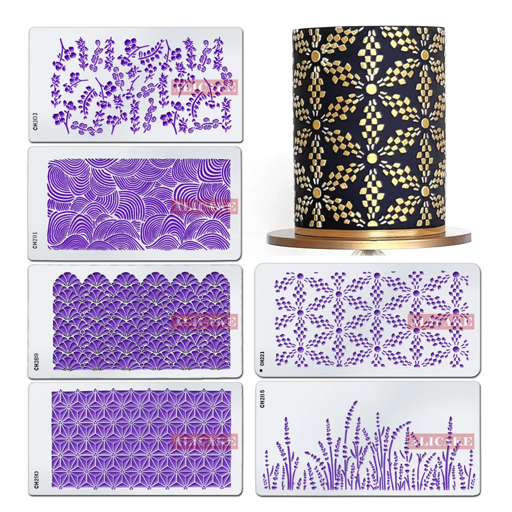 6 шт./набор, трафареты для украшения торта
6 шт./набор, трафареты для украшения торта