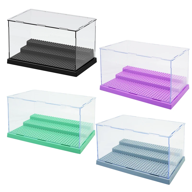 4 Colors Acrylic 3 Steps Display Case Display Box Dustproof Showcase Dust Cover Building Blocks Mini Box Display Case Bricks
4 Colors Acrylic 3 Steps Display Case Display Box Dustproof Showcase Dust Cover Building Blocks Mini Box Display Case Bricks