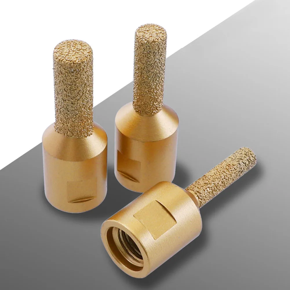 M14 Thread Chamfer Cylindrical Grinding Stone Head Brazed Diamond Bit for Tile Granite Enlarge Hole Milling Tool
M14 Thread Chamfer Cylindrical Grinding Stone Head Brazed Diamond Bit for Tile Granite Enlarge Hole Milling Tool