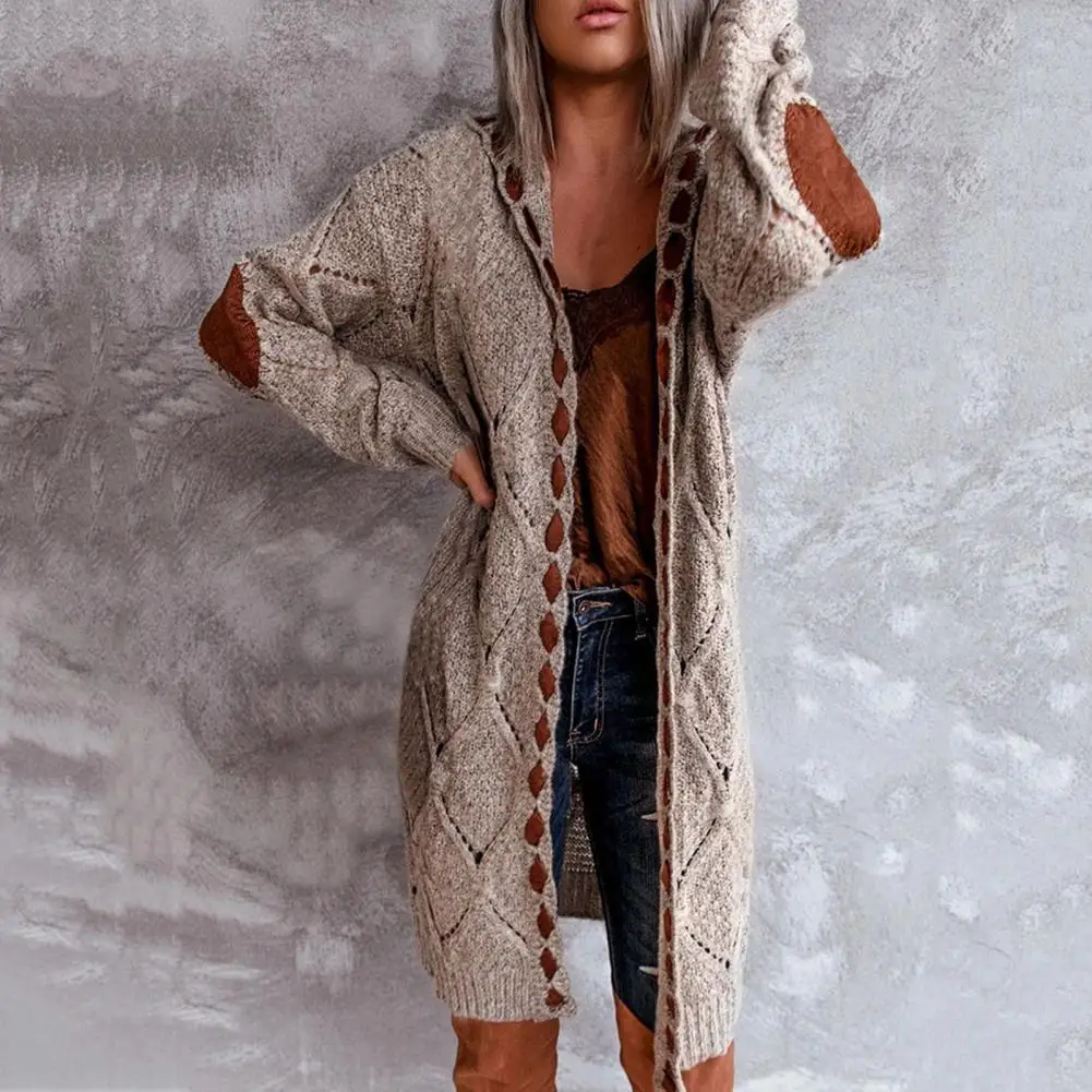 Стильный женский свитер, универсальный противоусадочный вязаный длинный женский свитер в стиле пэчворк
Стильный женский свитер, универсальный противоусадочный вязаный длинный женский свитер в стиле пэчворк