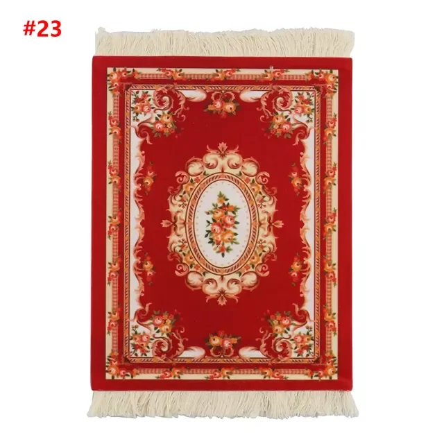 Mini Woven Rug Mat Mousepad Retro Style Carpet Pattern Cup laptop PC Mouse Pad with Fring Home Office Table Decor Craft
Mini Woven Rug Mat Mousepad Retro Style Carpet Pattern Cup laptop PC Mouse Pad with Fring Home Office Table Decor Craft