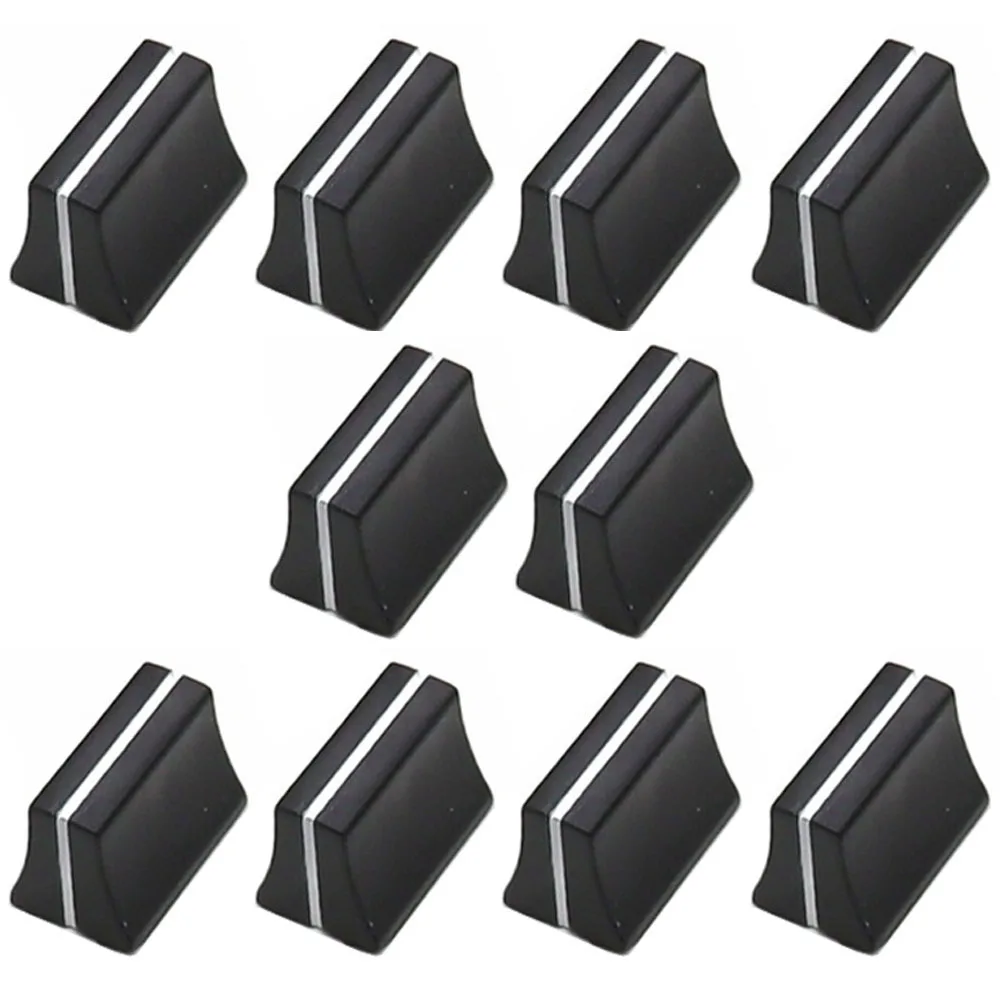 10PCS Slide Potentiometer Mixer Fader Knob 19mm x12mm 4mm Hole Insert Shaft Cap Plastic Potentiometer Volume Control Rotary Knob
10PCS Slide Potentiometer Mixer Fader Knob 19mm x12mm 4mm Hole Insert Shaft Cap Plastic Potentiometer Volume Control Rotary Knob