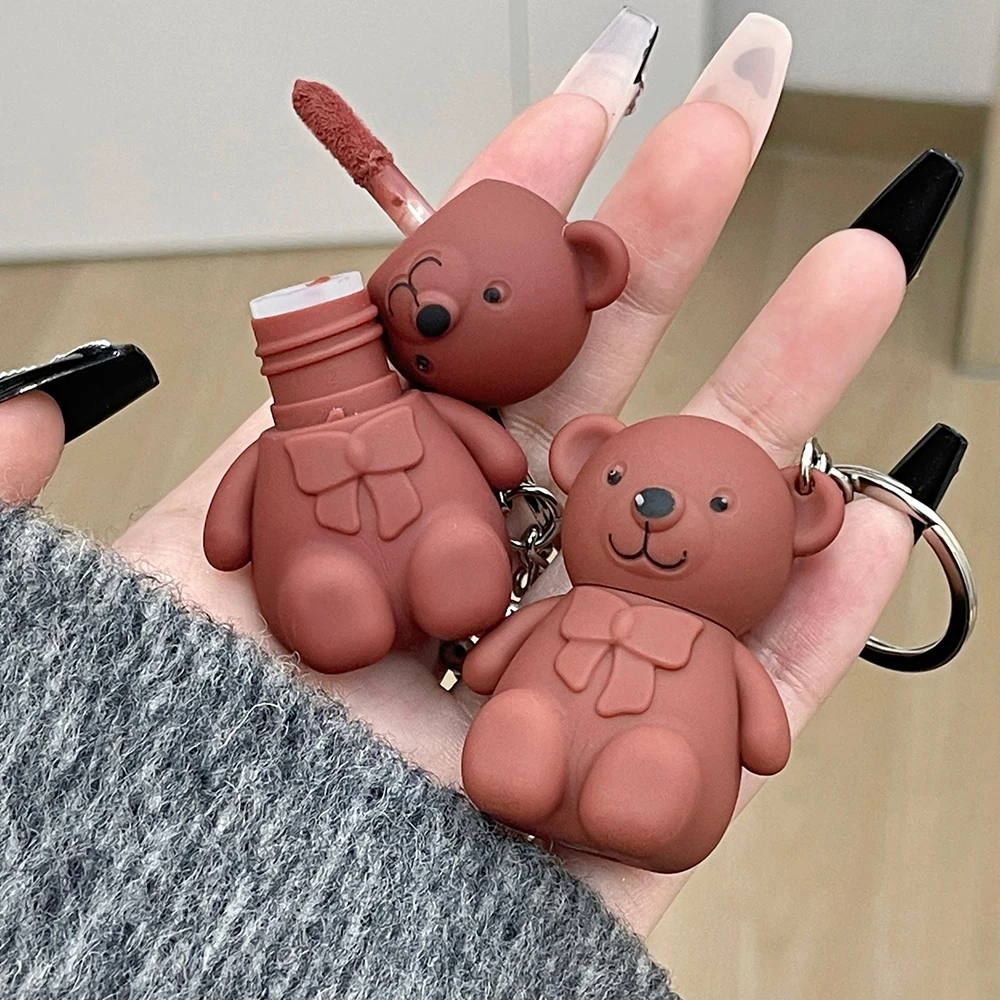 Lip Tint Korean Lipstick Bear Lip Slime Matte Velvet Matte Long Lasting Lip Gloss base Makeup Private Label
Lip Tint Korean Lipstick Bear Lip Slime Matte Velvet Matte Long Lasting Lip Gloss base Makeup Private Label