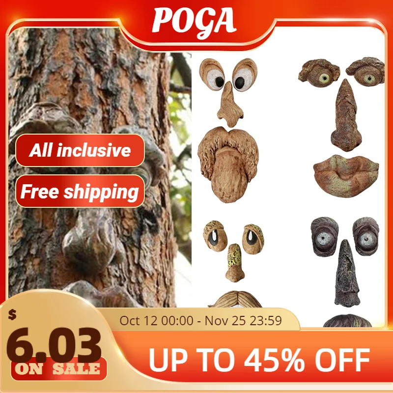 Funny Old Man Tree Face Hugger Garden Art Outdoor Tree Amusing Old Man Face Sculpture Whimsical Tree Face Garden Decoration
Funny Old Man Tree Face Hugger Garden Art Outdoor Tree Amusing Old Man Face Sculpture Whimsical Tree Face Garden Decoration