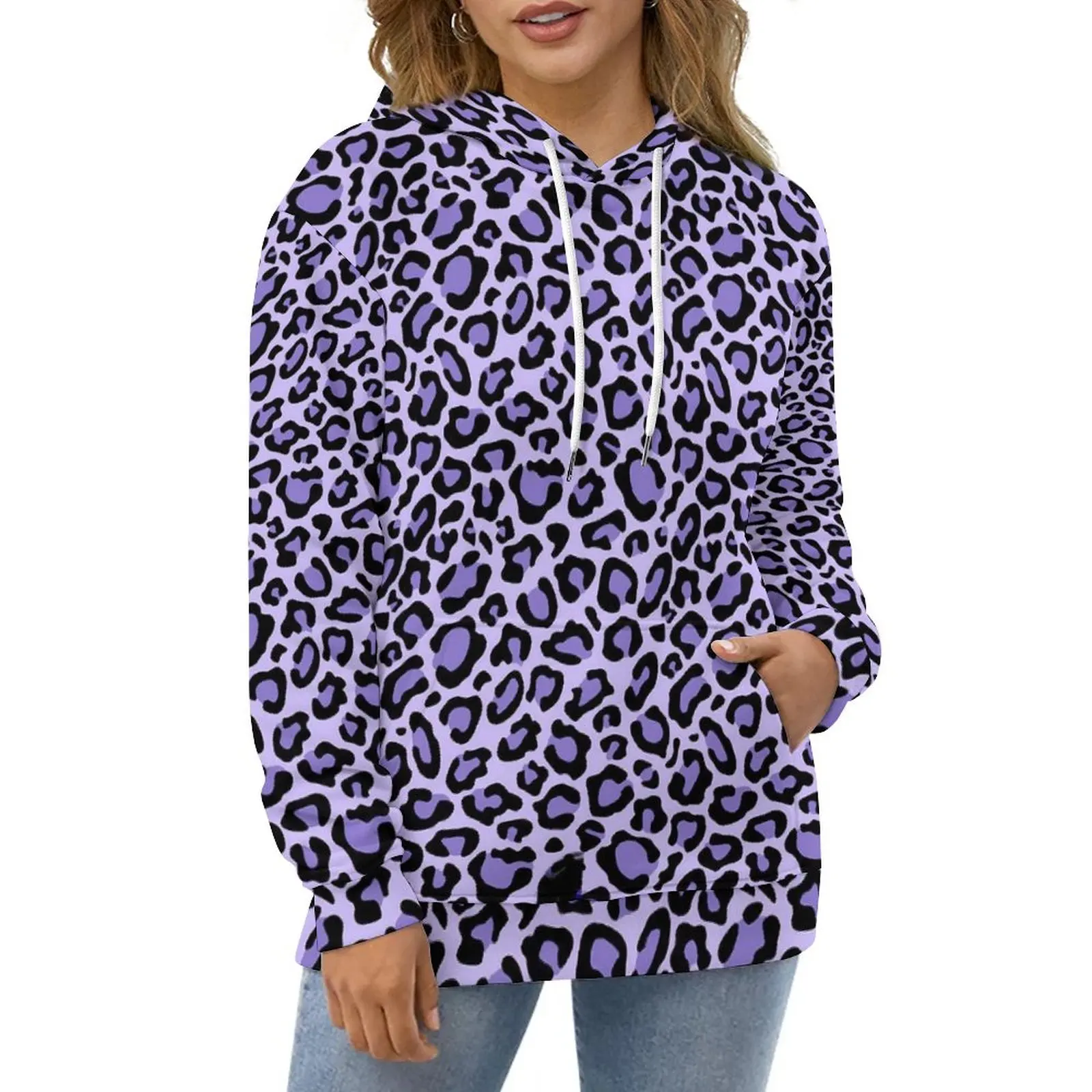 Purple Spotted Leopard Hoodies Animal Print Street Fashion Oversize Hoodie Long Sleeve Trendy Graphic Casual Hooded Sweatshirts
Purple Spotted Leopard Hoodies Animal Print Street Fashion Oversize Hoodie Long Sleeve Trendy Graphic Casual Hooded Sweatshirts