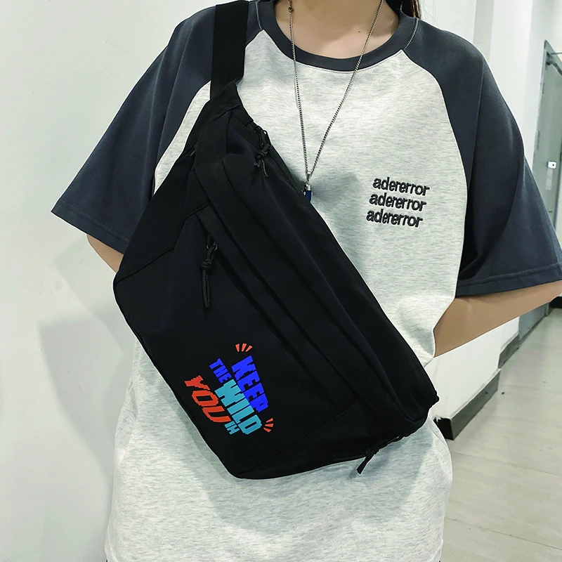 2023 New Women Crossbody Bag Teenagers Black Large Multi Pocket Shoulder Bags Simple Waterproof Nylon Stylish Unisex Waist Pack
2023 New Women Crossbody Bag Teenagers Black Large Multi Pocket Shoulder Bags Simple Waterproof Nylon Stylish Unisex Waist Pack
