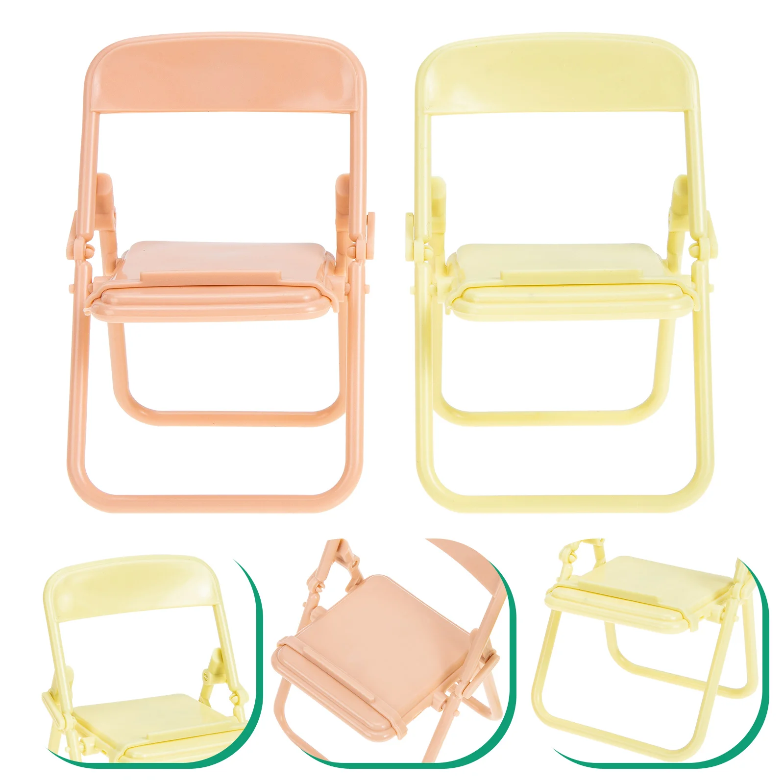 2 Pcs Folding Chair Dollhouse Furniture Miniature Things Baby Cuddly Toys Photo Props Cute Chairs 
2 Pcs Folding Chair Dollhouse Furniture Miniature Things Baby Cuddly Toys Photo Props Cute Chairs