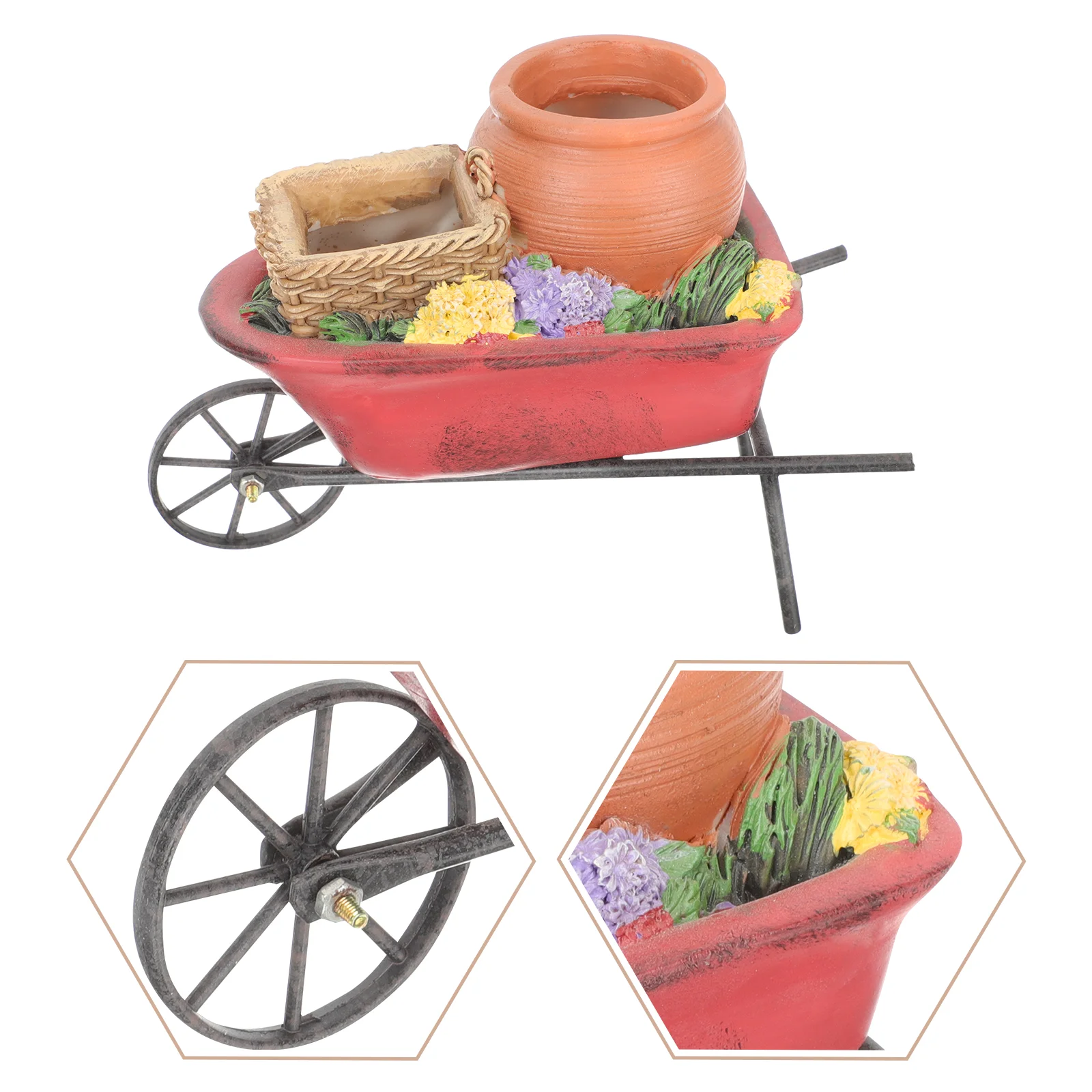 Planter Potflower Stand Succulent Tricycle Decor Room Kidcorebonsai Potsholder Bike Wheelbarrow Garden Decorative Flowerpot
Planter Potflower Stand Succulent Tricycle Decor Room Kidcorebonsai Potsholder Bike Wheelbarrow Garden Decorative Flowerpot