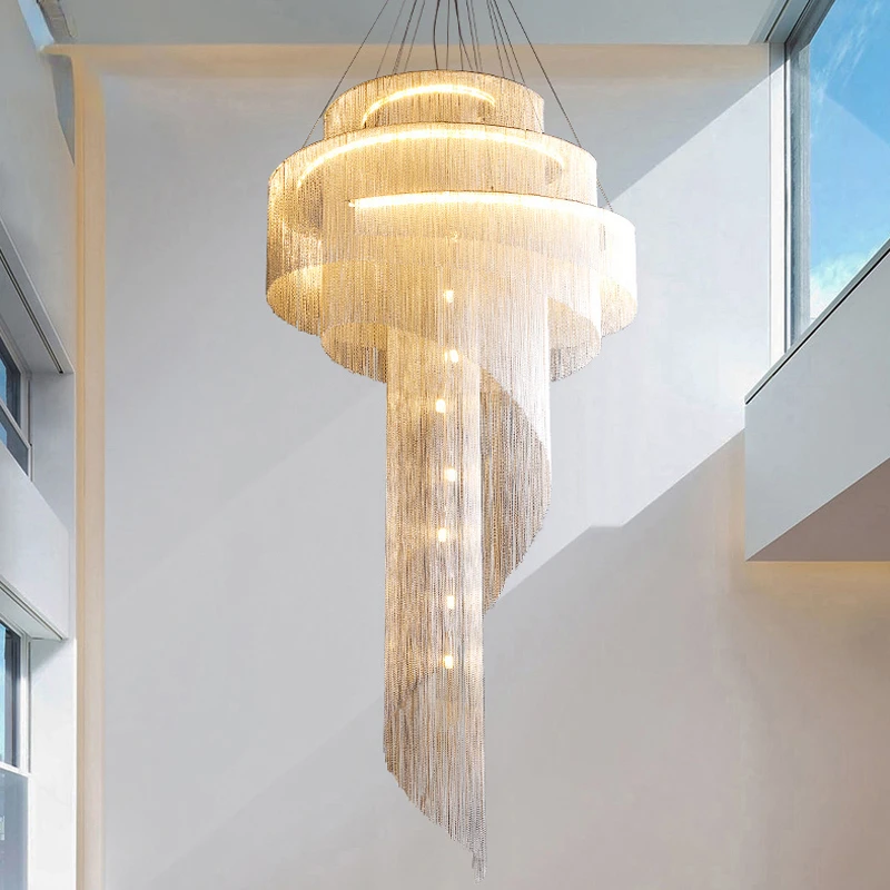Роскошная лестничная люстра на цепочке 2023, современная домашняя декоративная люстра, гостиная, длинная полоска коридора, светодиодный
Роскошная лестничная люстра на цепочке 2023, современная домашняя декоративная люстра, гостиная, длинная полоска коридора, светодиодный
