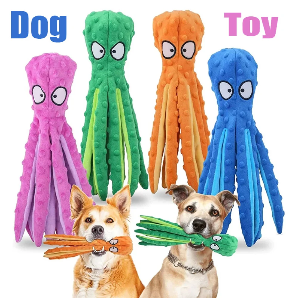 Octopus Chew Dog Toy Pet Plush Bite Resistant Interactive Teeth Cleaning Toy Soft Stuffed Squeaky Toys Outdoor Play Pet Supplies
Octopus Chew Dog Toy Pet Plush Bite Resistant Interactive Teeth Cleaning Toy Soft Stuffed Squeaky Toys Outdoor Play Pet Supplies