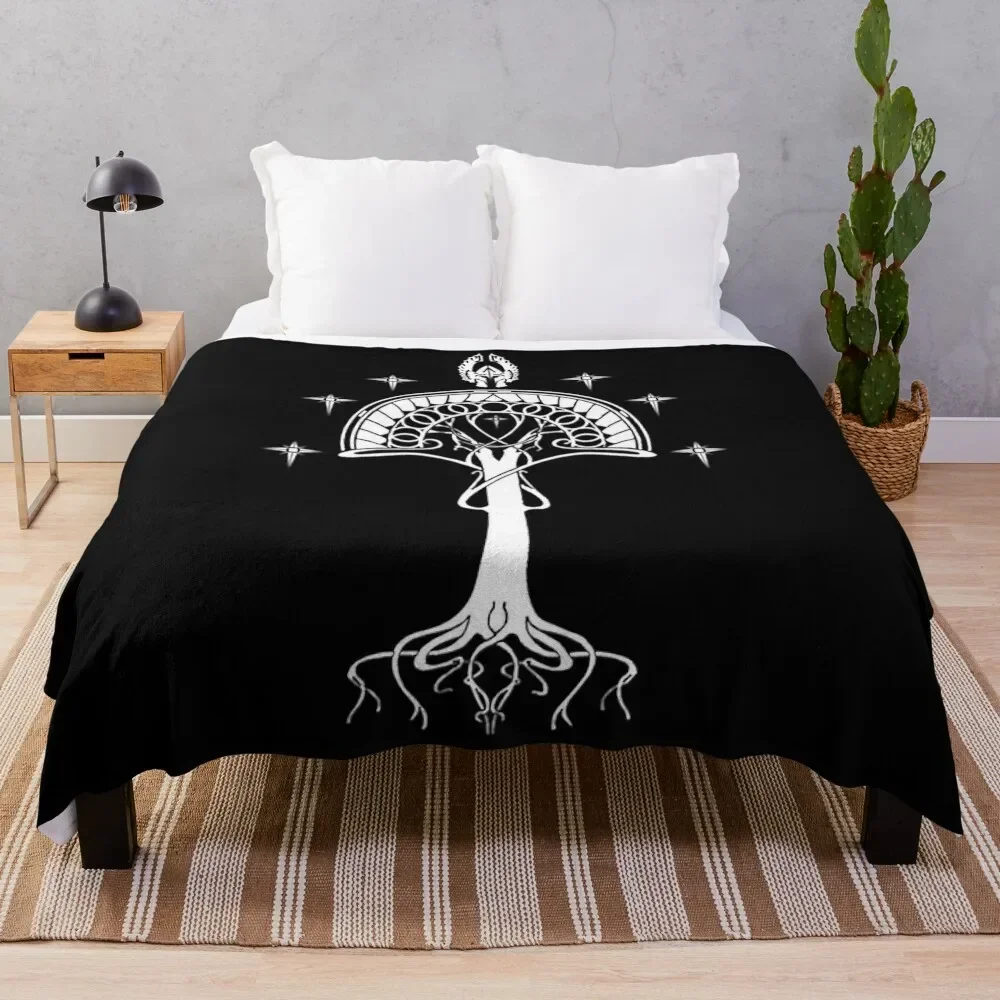 Sigil of the United Kingdom Arnor and Gondor (черный вариант gondorias) бросать одеяло тяжелые