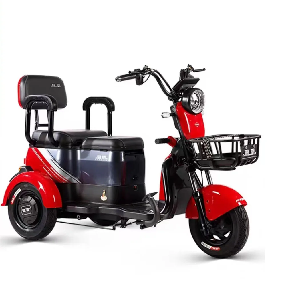 500W Three-wheeled Electric Vehicle 48V20AH Lithium Battery Adult Scooter Three-wheel Shock Absorber Double Brake
500W Three-wheeled Electric Vehicle 48V20AH Lithium Battery Adult Scooter Three-wheel Shock Absorber Double Brake