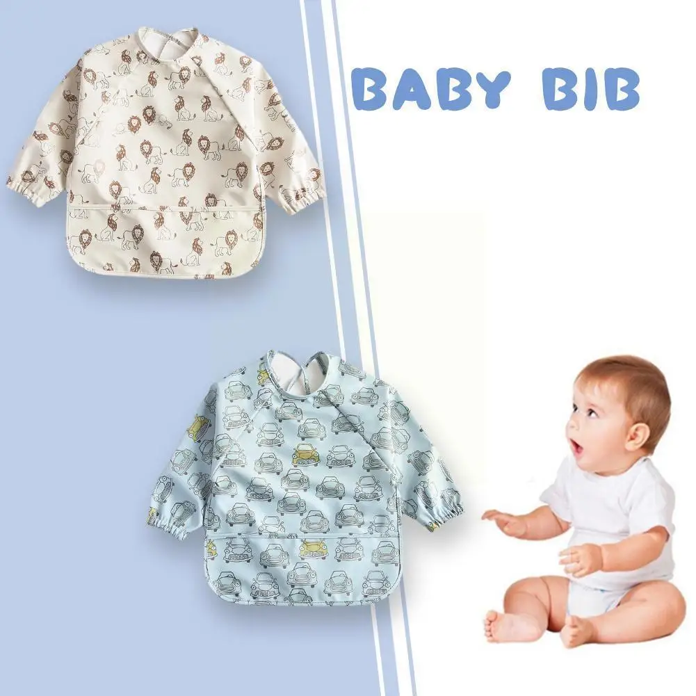 Baby Bib Kids Toddler PU Waterproof Long Sleeve Art Feeding 0-6 Smock Fit Bib Years E0I1
Baby Bib Kids Toddler PU Waterproof Long Sleeve Art Feeding 0-6 Smock Fit Bib Years E0I1