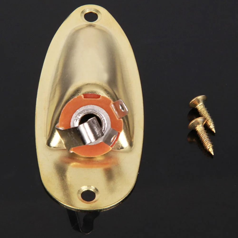 Guitar Parts Jack Socket Accessories Boat Shaped Electric Guitar FD Socket For Strat Style Jack Plate Replacement
Guitar Parts Jack Socket Accessories Boat Shaped Electric Guitar FD Socket For Strat Style Jack Plate Replacement