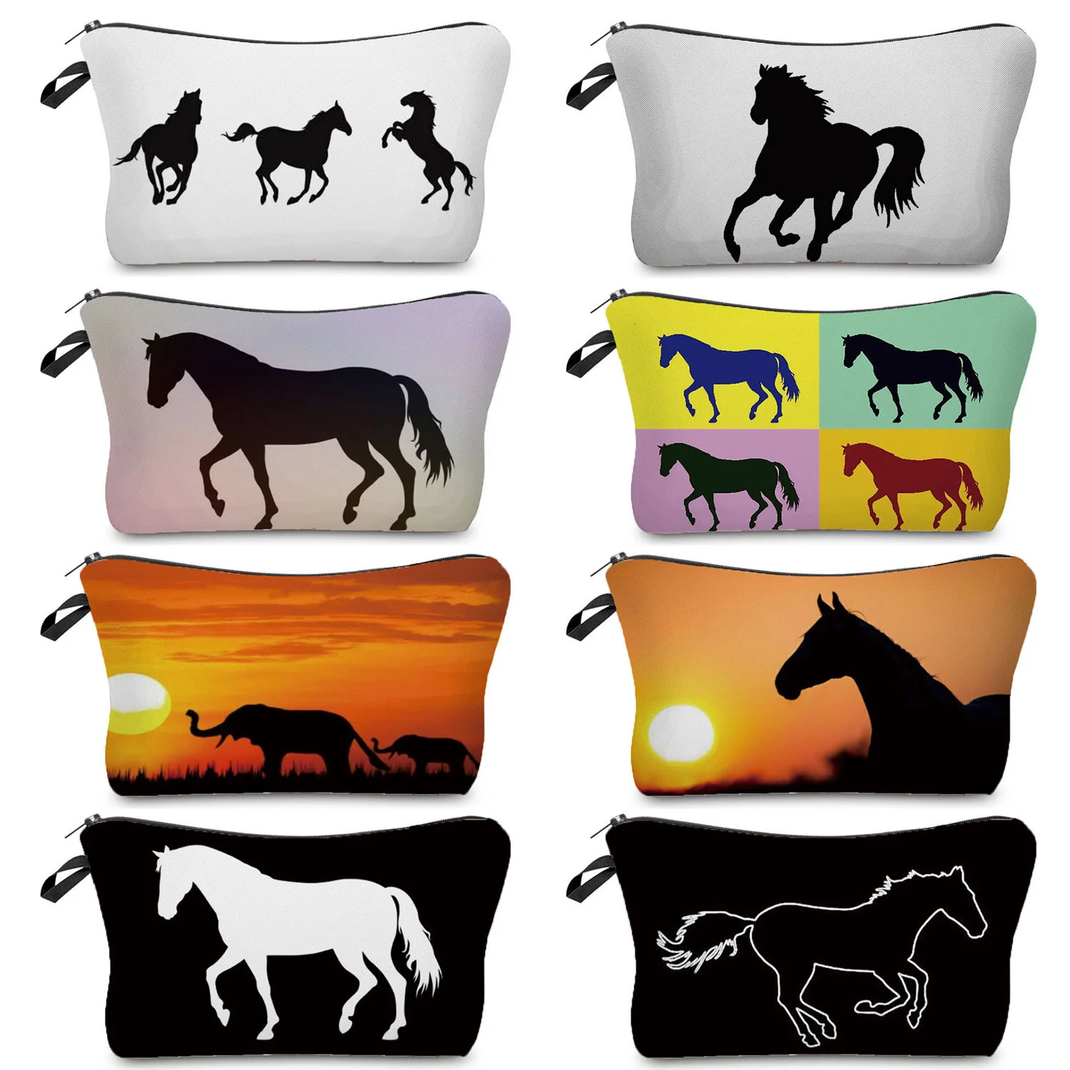 Woman Lipstick Purse Notebook pouch Cool Horse Portable Beach Bag Polyer Storage Travel Female Pouch Makeup Bags
Woman Lipstick Purse Notebook pouch Cool Horse Portable Beach Bag Polyer Storage Travel Female Pouch Makeup Bags