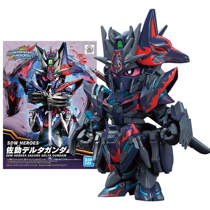 Bandai Gundam Model Kit SD GUNDAM WORLD HEROS Sasuke Delta Anime Figure Genuine Gunpla Action Toy Figure Toys for Children
Bandai Gundam Model Kit SD GUNDAM WORLD HEROS Sasuke Delta Anime Figure Genuine Gunpla Action Toy Figure Toys for Children