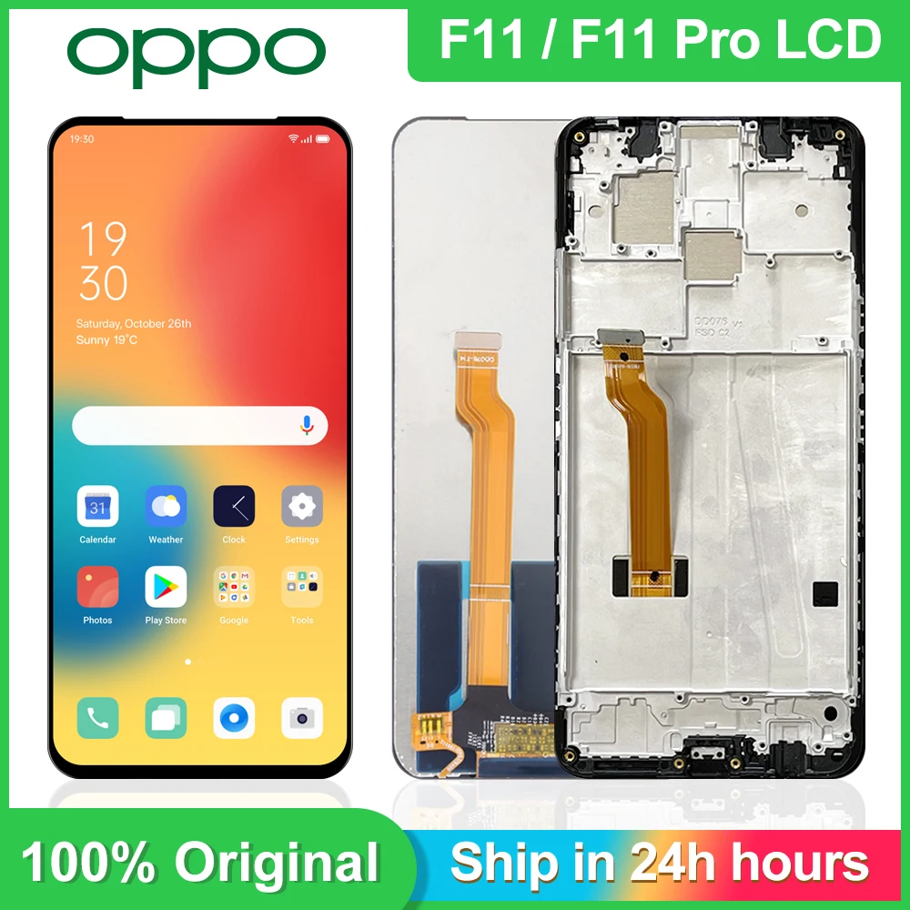 100% Оригинальный ЖК-дисплей для Oppo F11 Pro CPH1969 CPH2209, детали для замены ЖК-экрана для Oppo F11
100% Оригинальный ЖК-дисплей для Oppo F11 Pro CPH1969 CPH2209, детали для замены ЖК-экрана для Oppo F11