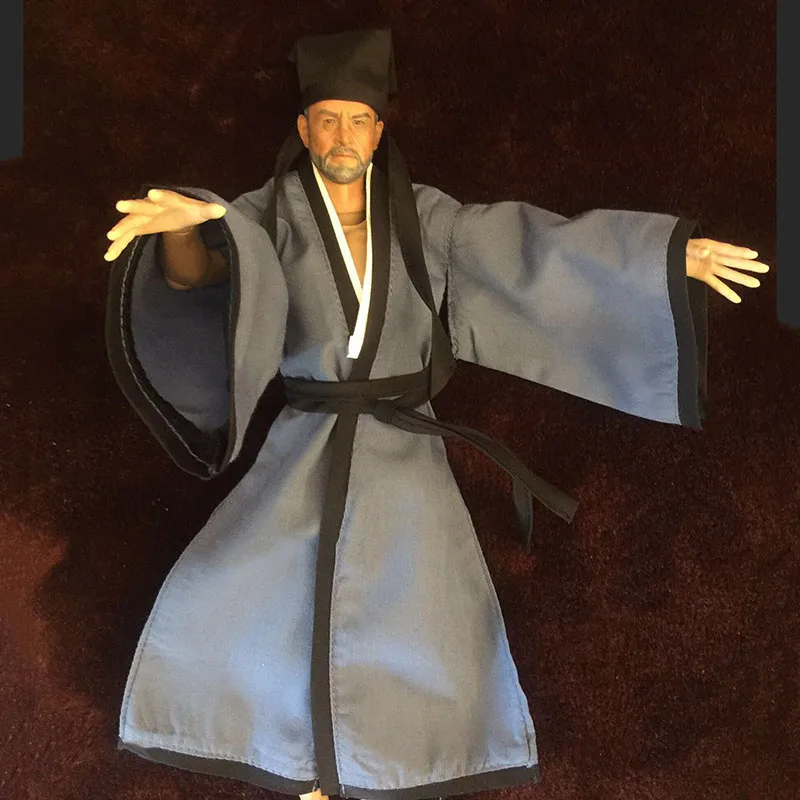 In Stock 1/6 Male Soldier Chinese Ancient Warrior Clothes Ming Dynasty Wide Sleeves Robe With Hat for 12" Action Figure Body
In Stock 1/6 Male Soldier Chinese Ancient Warrior Clothes Ming Dynasty Wide Sleeves Robe With Hat for 12" Action Figure Body